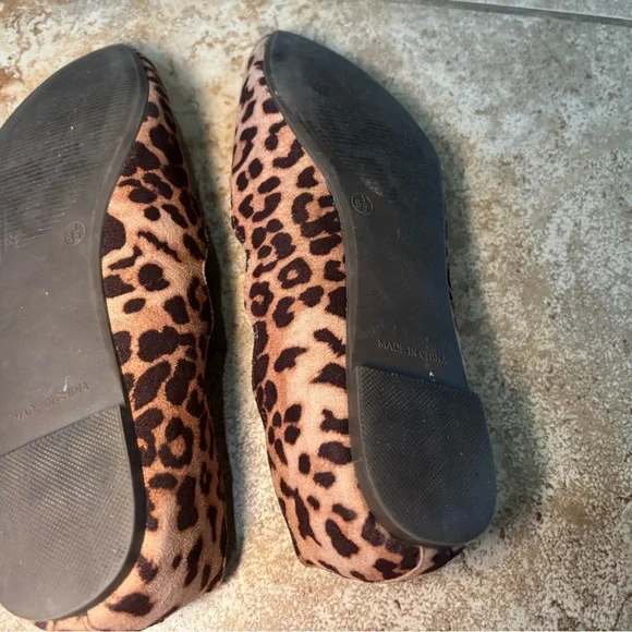 Report Leopard Print Pointed Flats - Picture 6 of 6